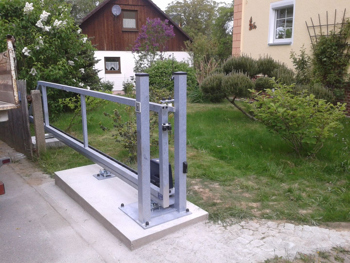 Schiebetor Freitragend Selber Bauen